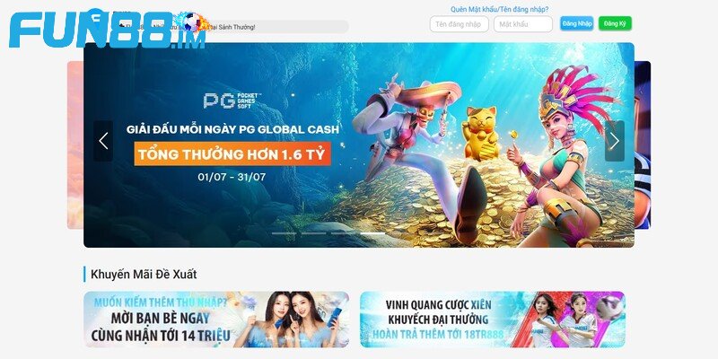 Giao diện chơi thiết kế khoa học, rõ ràng với nhiều tính năng