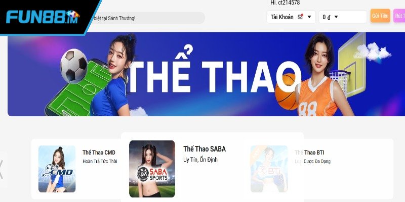 Giới thiệu đôi nét về chuyên mục thể thao tại nhà cái